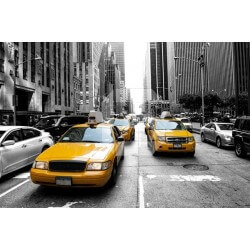 Fotomural taxi en Nueva York 1