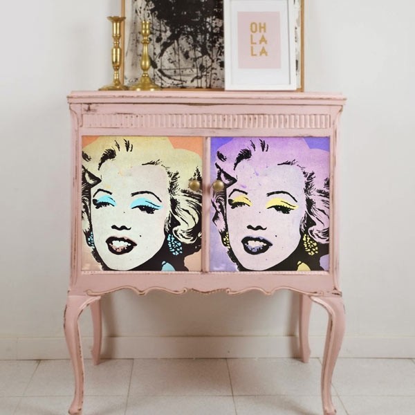 Vinilo muebles fotos Marilyn Monroe